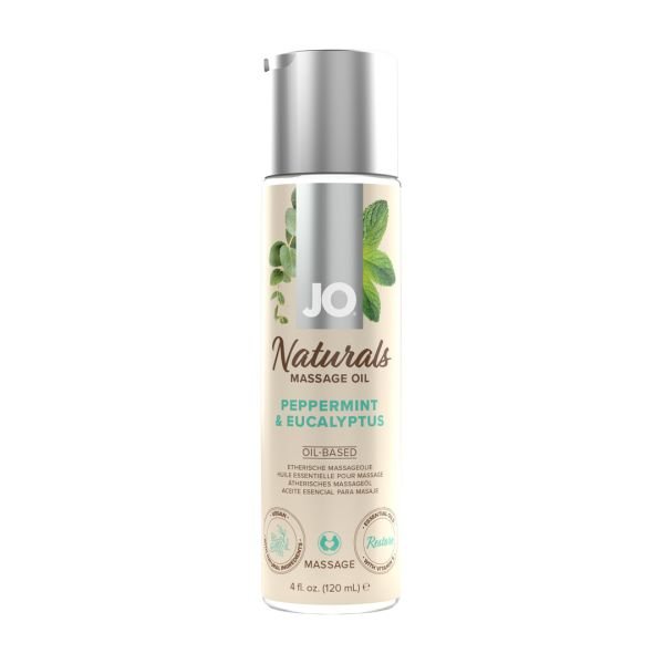 JO Naturals Pepermunt Eucalyptus Massageolie 120ml