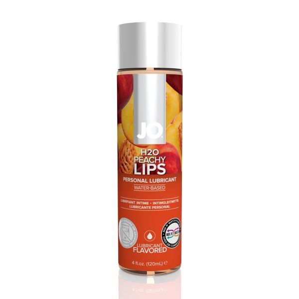 JO H2O Peachy Lips Perzik Glijmiddel Volledig, 120ml