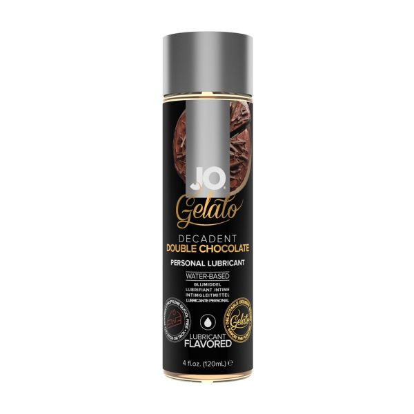 JO Gelato Dubbele Chocolade Geparfumeerd Glijmiddel, 120ml