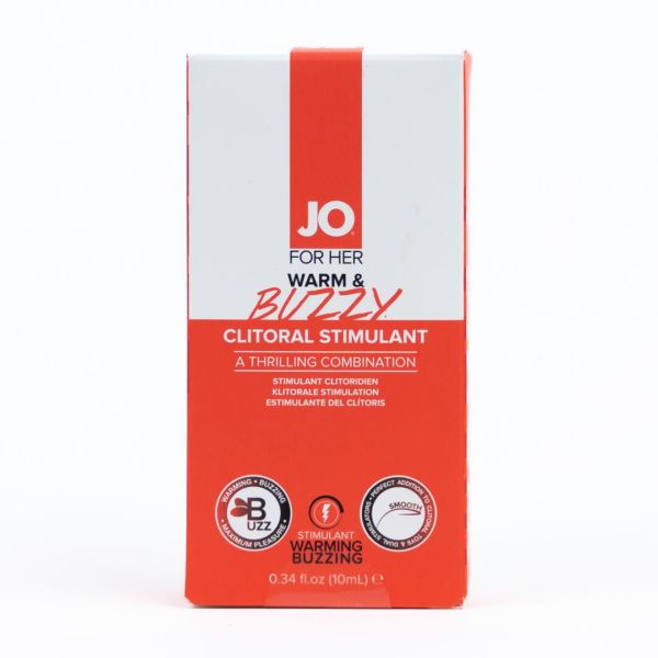 JO Warm Buzzy Clitoral Stimulant, 10 ml