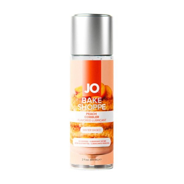 JO Bakkerij Winkel Perzik Cobbler Gearomatiseerd Glijmiddel, 60ml