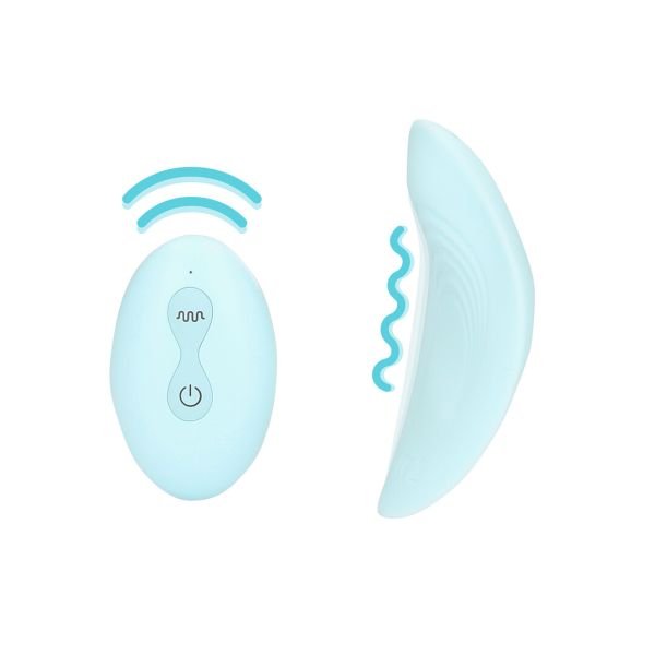 Loveline Panty Vibrator Afstandsbediening Arctisch Blauw