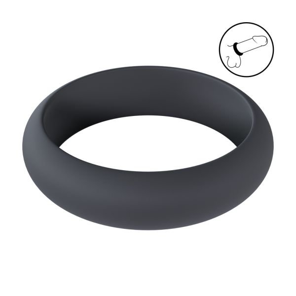 Levelz Brede O Siliconen Cockring, Klein