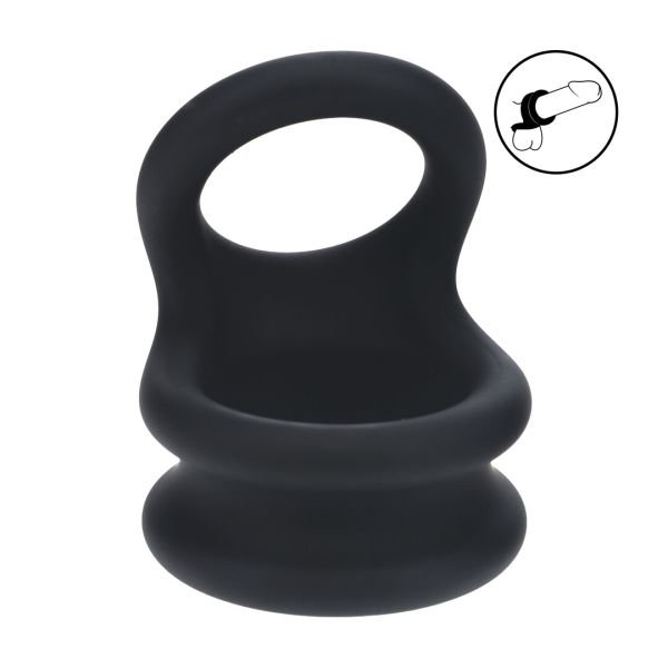 Levelz Wide Double O Siliconen Cockring, Groot