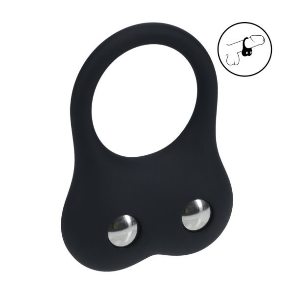 Levelz Training Siliconen Medium Ring Zwart