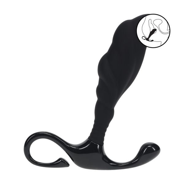 Levelz by Shots Large Rippled Hard Loop Prostaatmassager