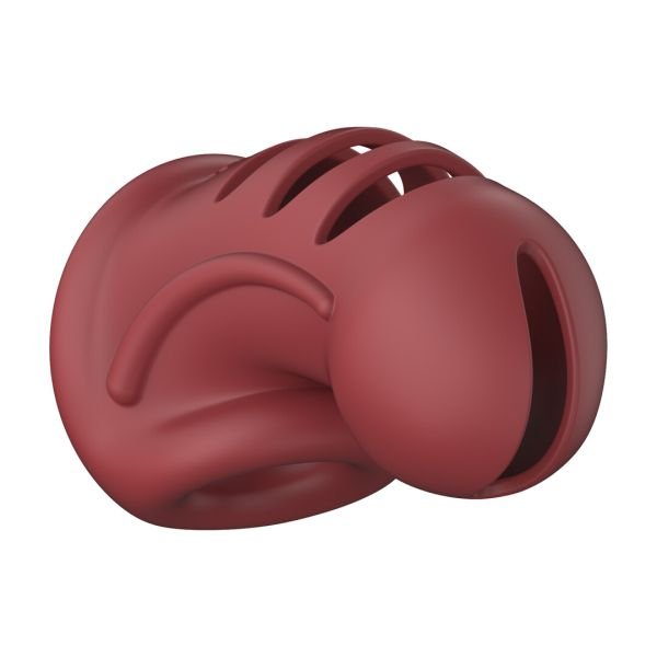 ManCage Model 28 Ultra-Zachte Siliconen Rood