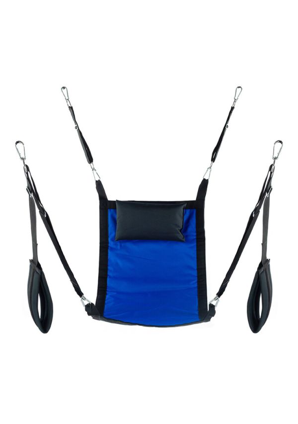Mr. Sling Rechthoekige canvas suspensie blauw accessoires