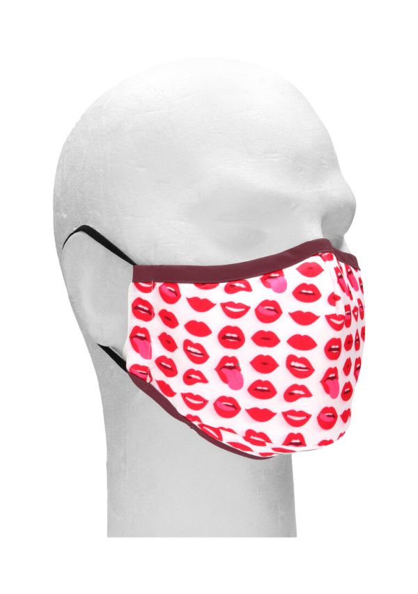Masks by Shots lippen ontwerp wasbaar masker