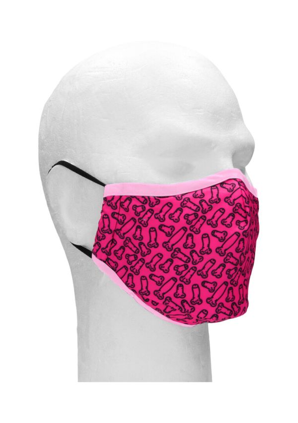Masks by Shots Cocky tekst wasbaar masker