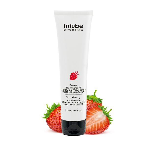 Nuei Aardbei Glijgel 100 ml
