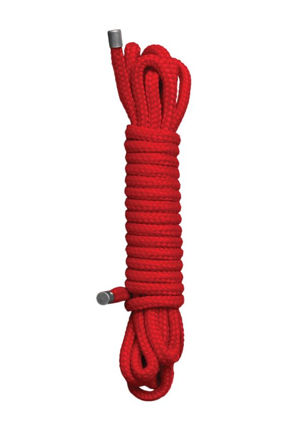 Ouch! rood Japans bondagetouw van textiel, 10 m