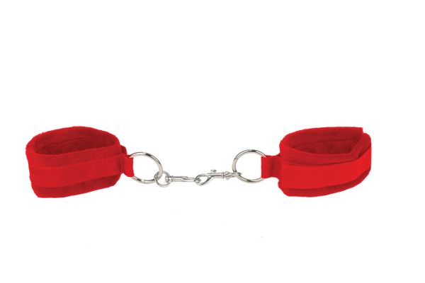 Ouch! fluweelachtige boeien in helder rood