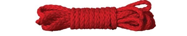 Ouch! Kinbaku mini touw, 1,5 meter rood Japanse bondage