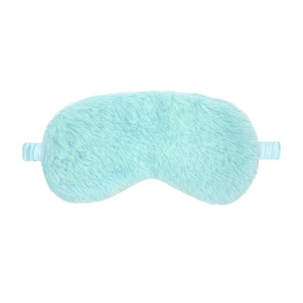 Ouch! Zachte fluffy blinddoek poederblauwe sensorische