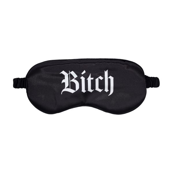 Ouch! Bitch afgedrukt satijn blinddoek