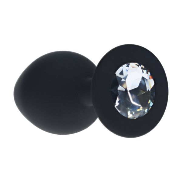 Ouch by Shots verwisselbare diamantplug medium zwart