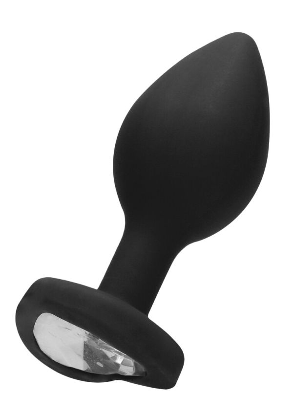 Ouch Diamond Heart Siliconen Buttplug, Regular