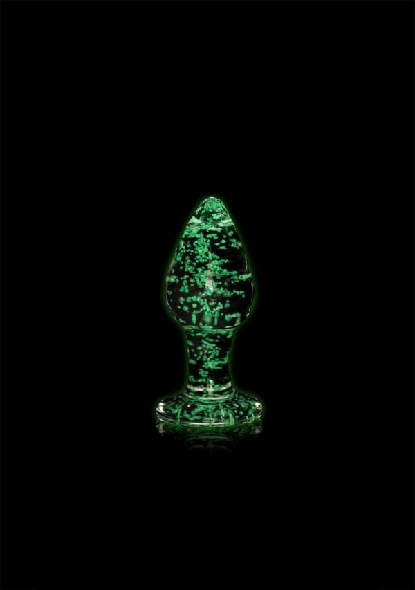 Ouch! Glow glassplug buttplug klein glow effect