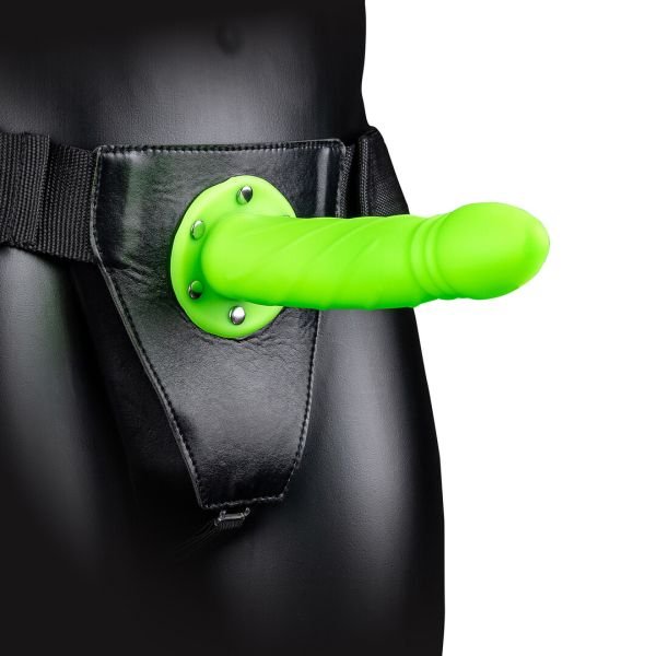 Ouch! Glow Twisted Strap-on Neon Groen