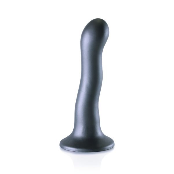 Ouch! ultra zacht gebogen G-spot dildo 17 cm