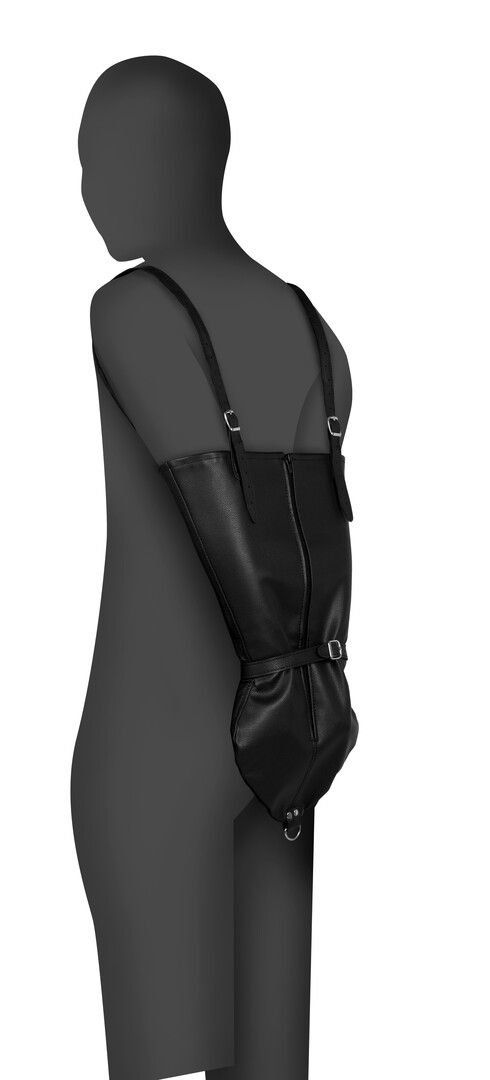 Ouch! PU Leer Sleeve Armbinder