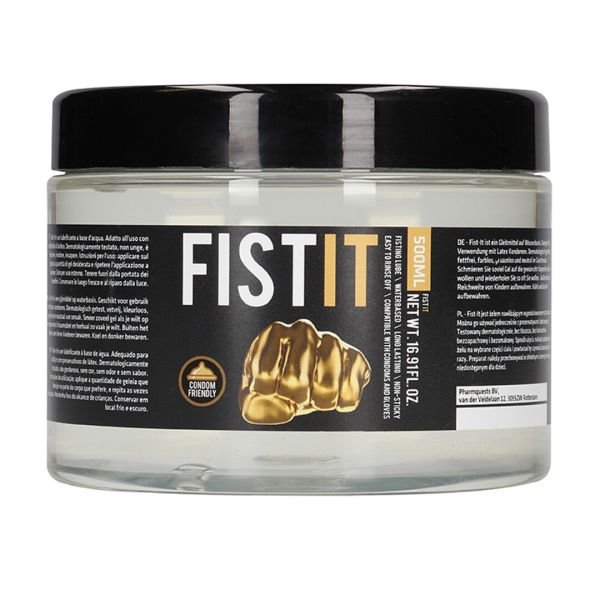 Pharmquests Fist It gelijkmiddel op waterbasis, 500 ml