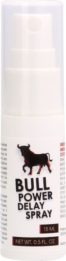 Pharmquests Bull Power Vertraag Spray Snelle Toepassing 15ml