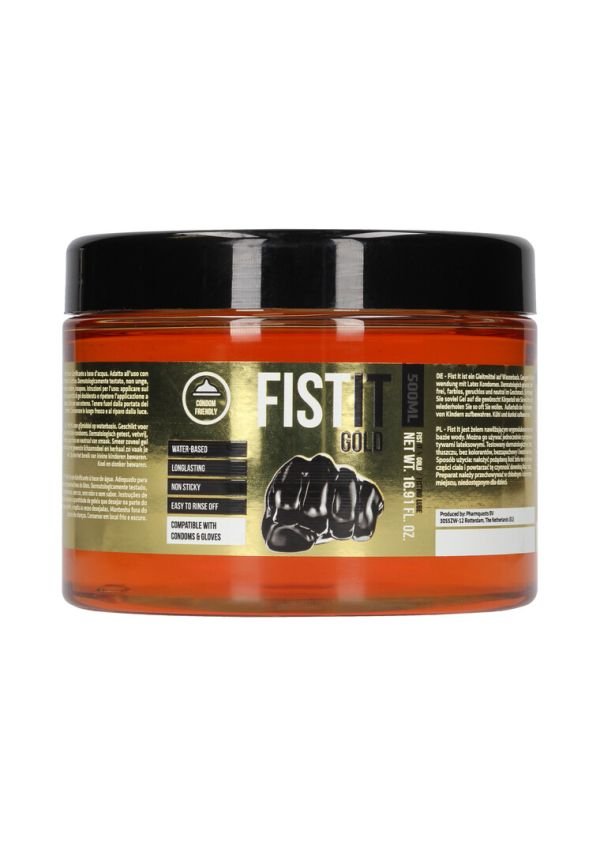 Fist It Glijmiddel Gold Premium 500ml