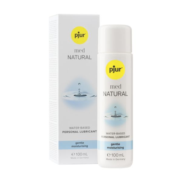 Pjur Med Natural glijmiddel op waterbasis, 100 ml