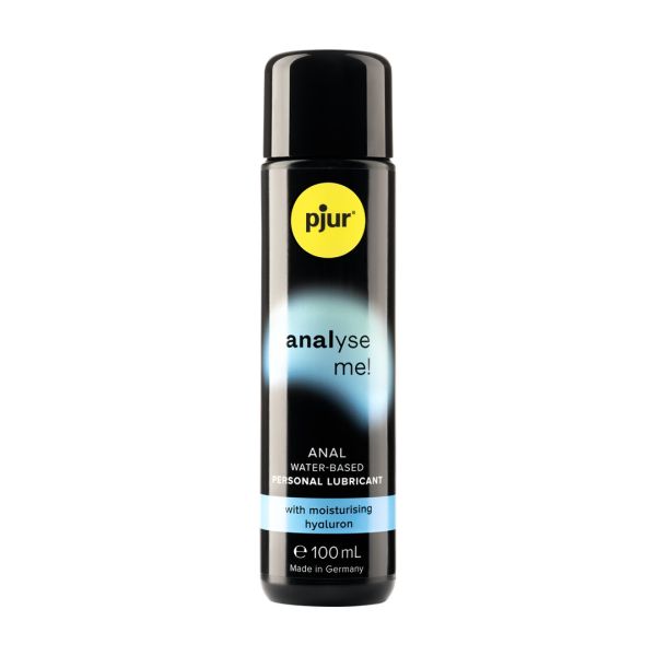Pjur Analyse Me waterbasis anaal glijmiddel 100 ml met hyaluronzuur