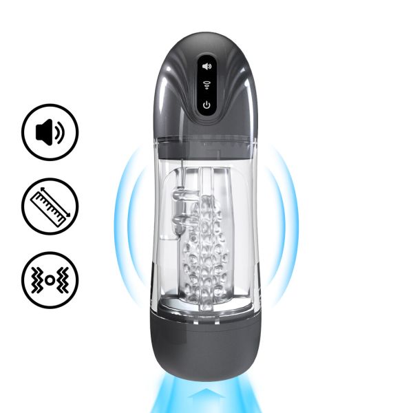 Pumped SonicPull Vibration Masturbator