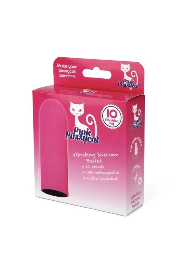 Pink Pussycat Siliconen Kogel Vibrator Oplaadbaar