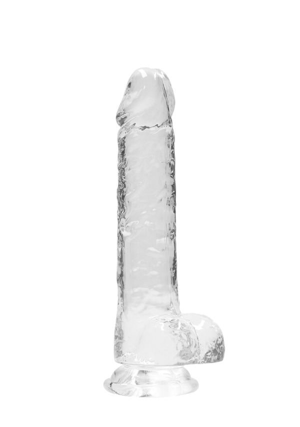 RealRock Transparante Realistische dildo 16cm Groot