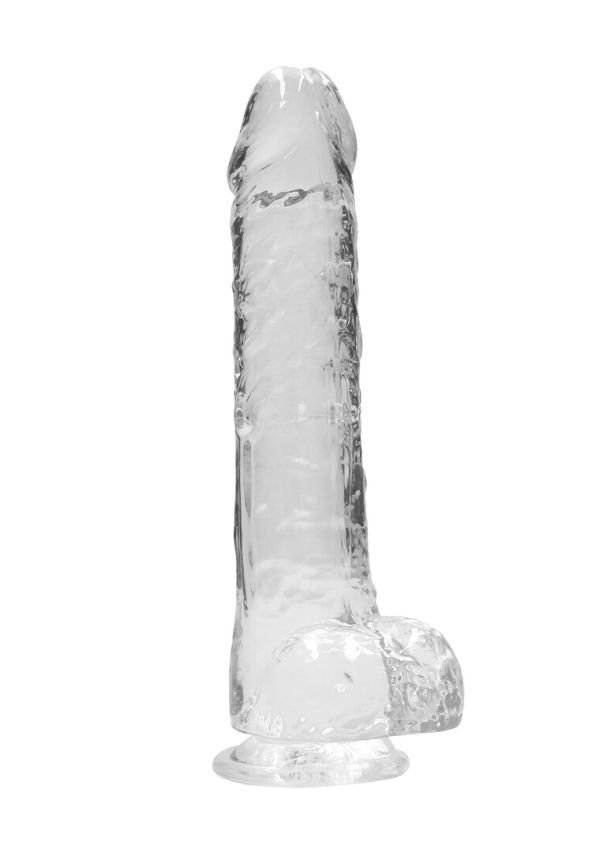 RealRock by Shots Kristalhelder Dildo Transparant 23cm