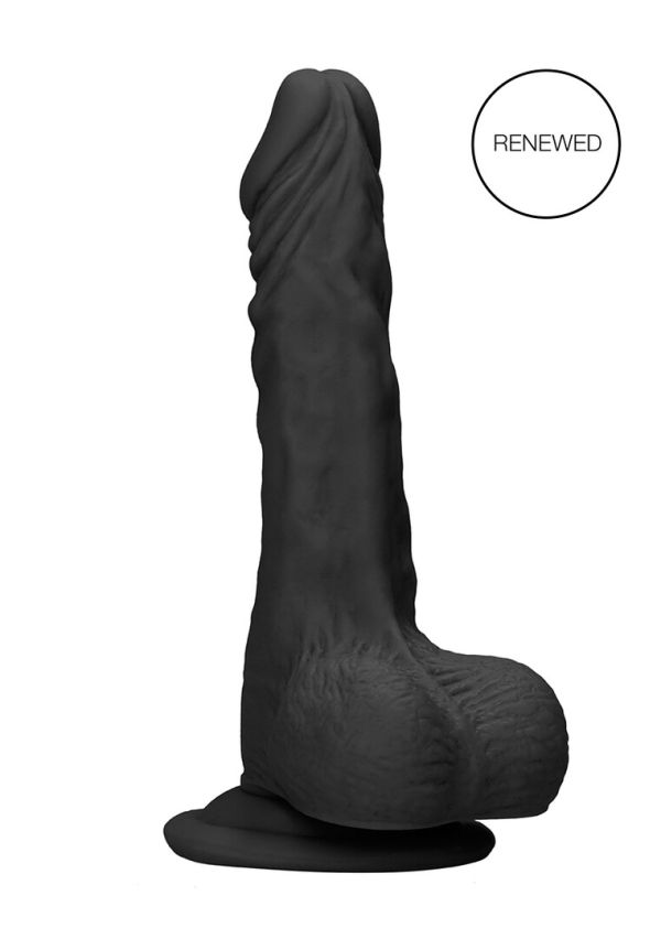 RealRock dildo met teelballen 17 cm realistisch TPE