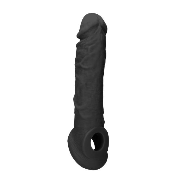 RealRock van Shots Penisschede Zwart 20cm Behoorlijk