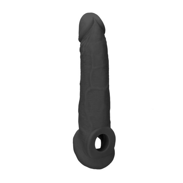 RealRock van Shots Penisschede Zwart 23cm Langste