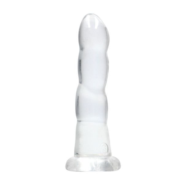 RealRock by Shots Doorzichtige dildo met Zuignap 17cm