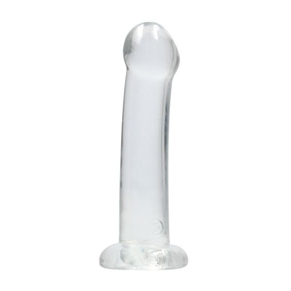 RealRock Crystal Clear Siliconen dildo Doorzichtig