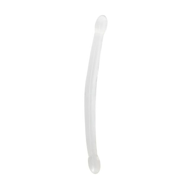 RealRock Kristal Helder Dubbele Dong 42cm
