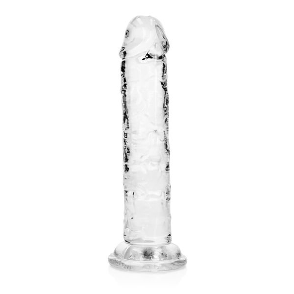 RealRock Heldere Rechte Slank Dildo Slank