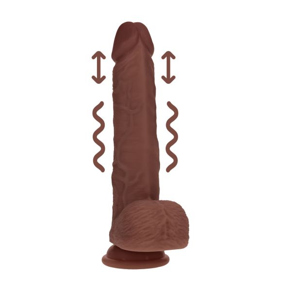RealRock Dual-Density Realistic Vibrator Thrust 20cm