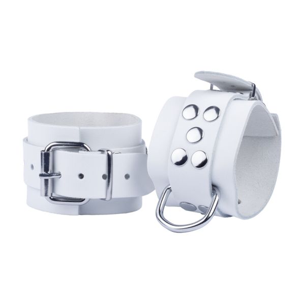 Red Leather Ultra handboeien, 6 cm brede riemen