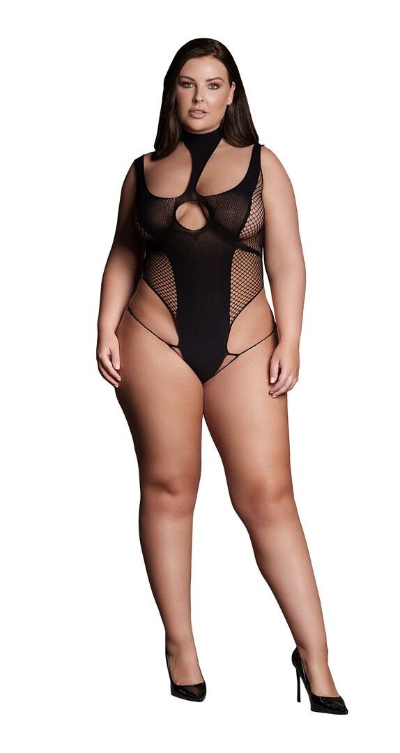 Le Désir Cyllene Turtleneck Body voor Plus Maten