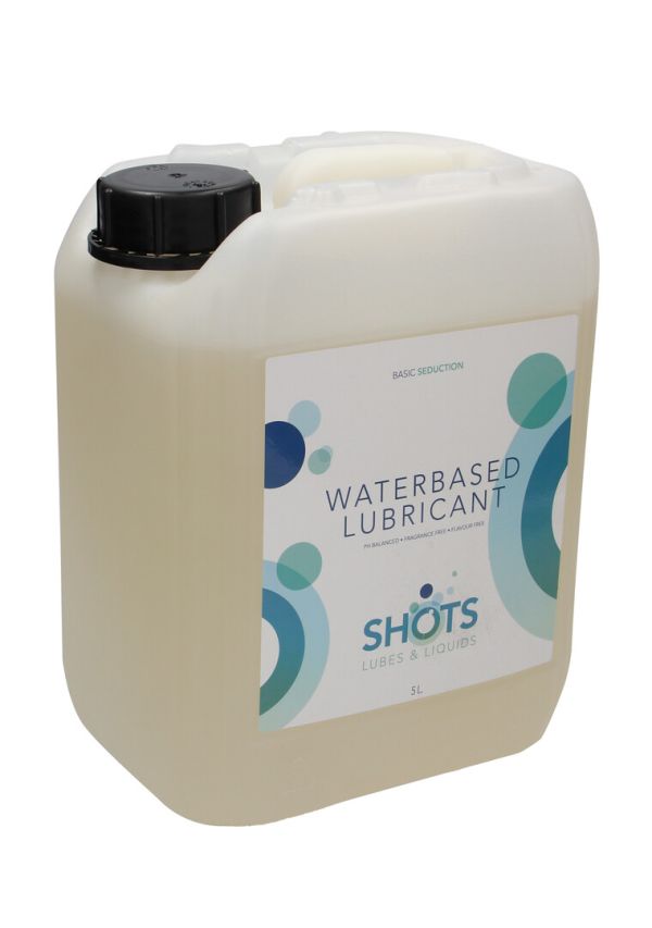 Shots Lubes & Liquids Glijmiddel op waterbasis Bulk 5L