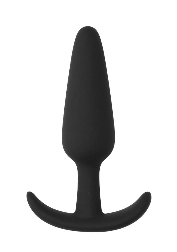 Shots Toys Black Slim Beginner Conische Medisch-Klasse Anaalplug