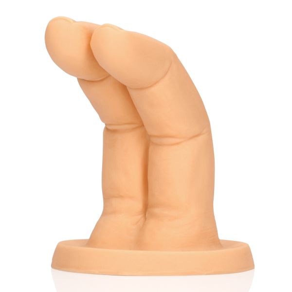 S-Line Cum Over Noviteit Vinger Dildo, Vlees
