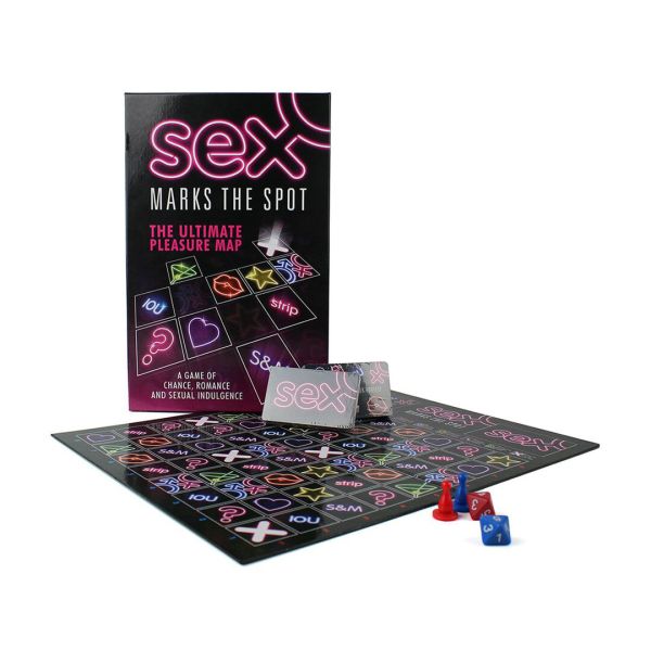 Adult Games Sex Marks The Spot, Romantisch Bordspel