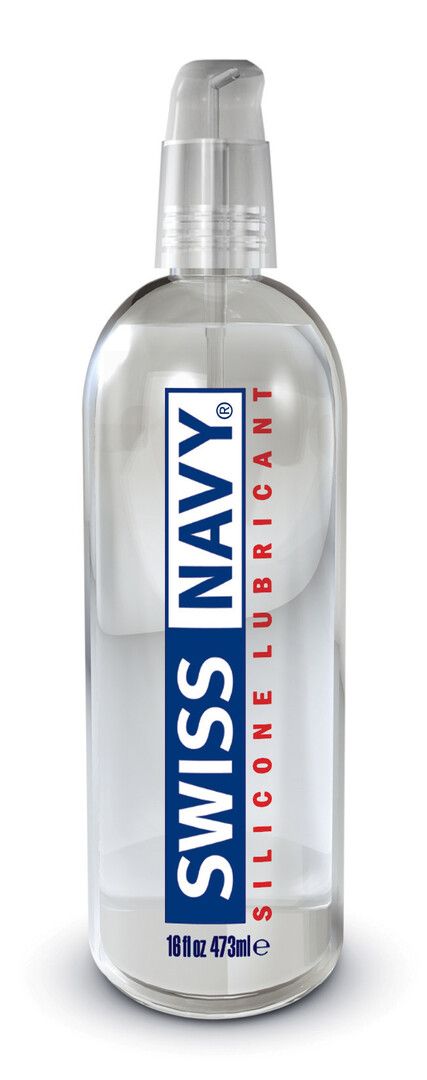Swiss Navy siliconen pomp gelijkmiddel 473ml